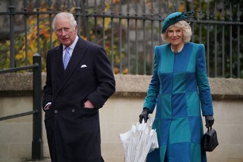 Carlos y Camilla (Foto: REUTERS)