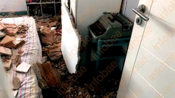 Se le cayó el cielorraso encima mientras dormía, demandó a su vecino y cobrará una indemnización millonaria