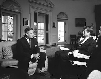 John Kennedy con Allan Lightner