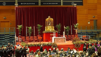 Interior del Palacio de Deportes