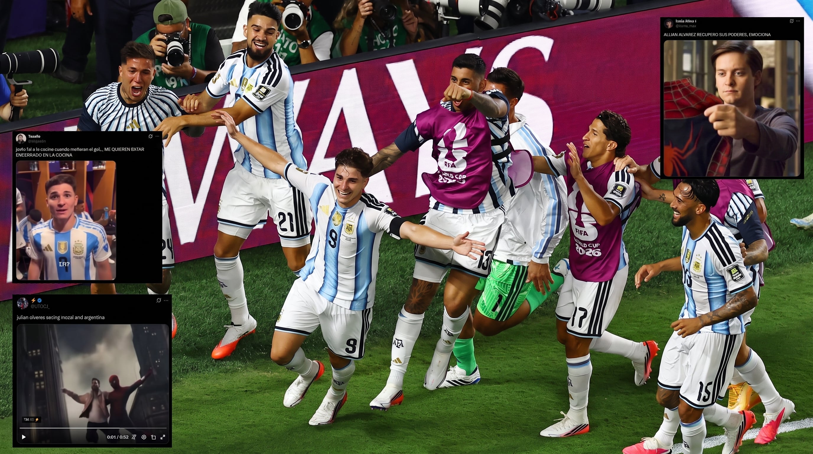 Los mejores memes de la clasificación de Argentina en el Mundial (REUTERS)