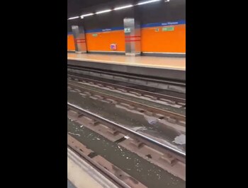 Imágenes de la inundación en