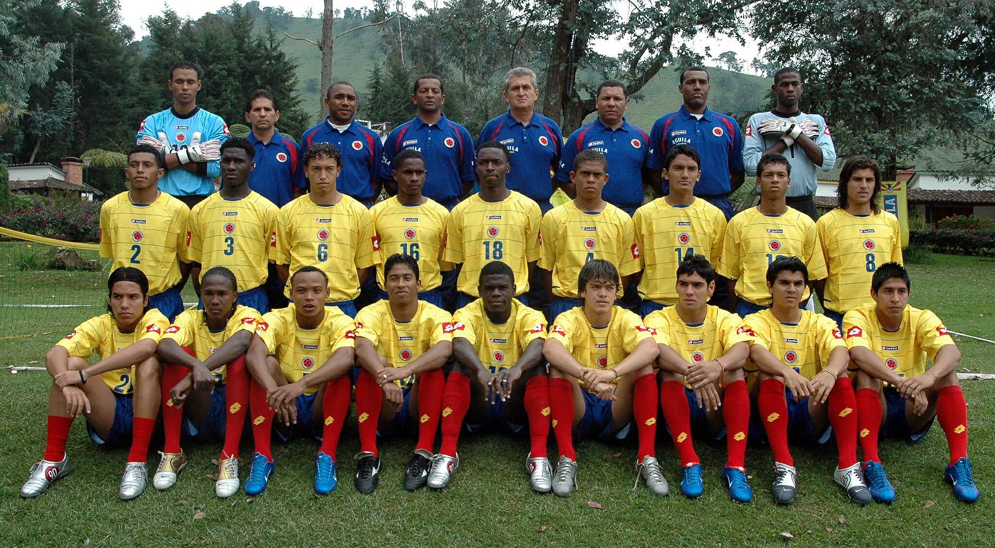 Colombia ganó el sudamericano sub 20 de 2005 - crédito Selección Colombia