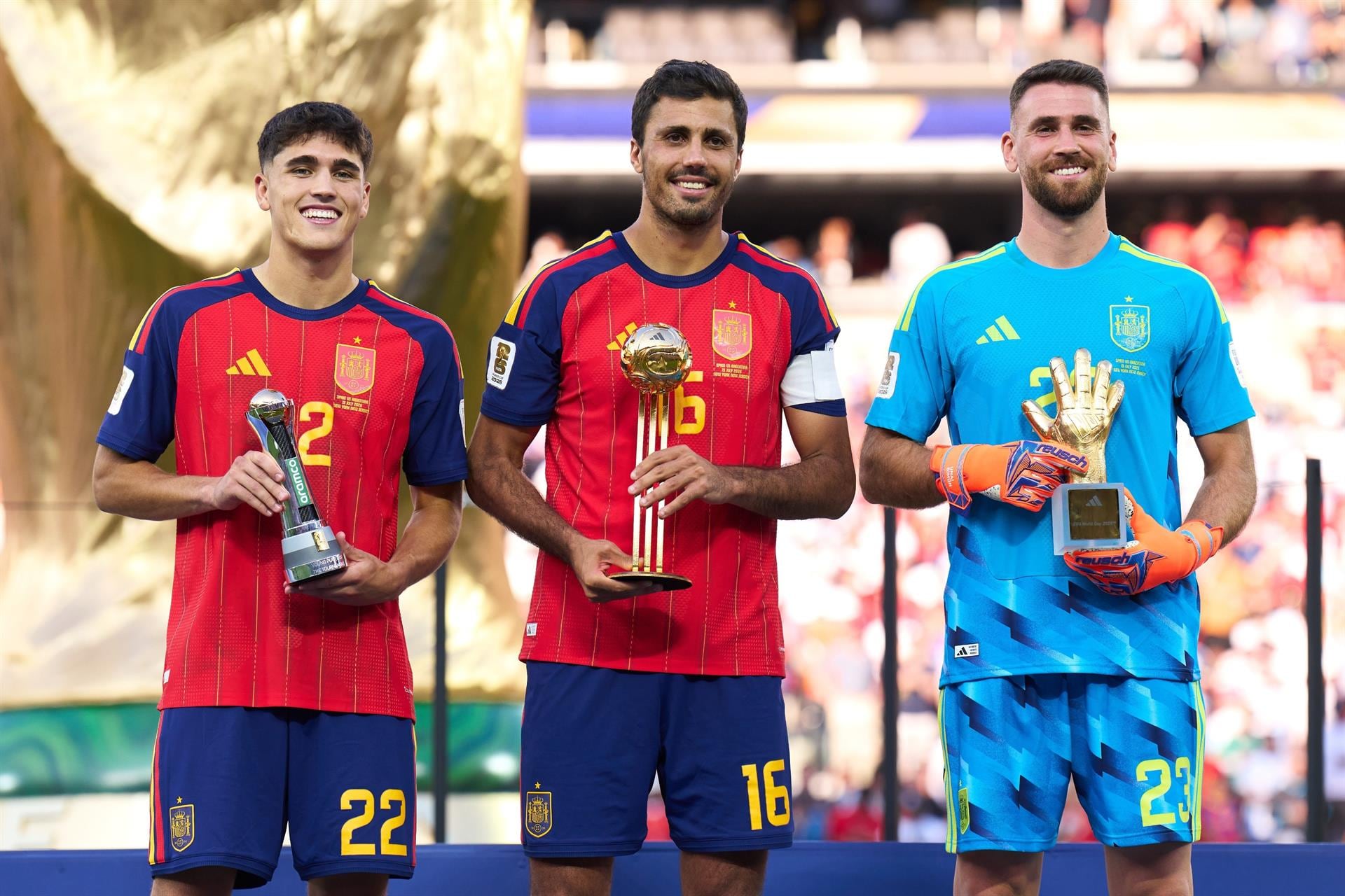 Rodri Hernández, elegido mejor jugador del Mundial 2026