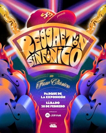 El cartel oficial de "Reggaetón