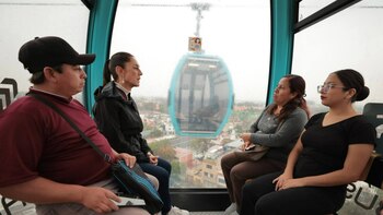 La jefa capitalina viajó en