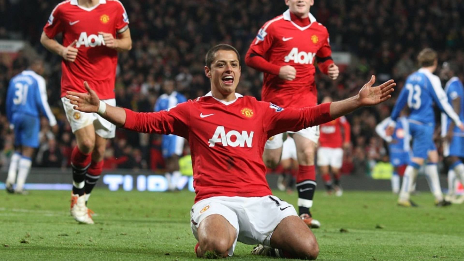 Premier League calificó el fichaje del Chicharito Hernández como de los mejores de la historia (Foto: Twitter/ @ManUtd_Es)