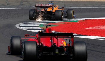 Vettel habló con el equipo