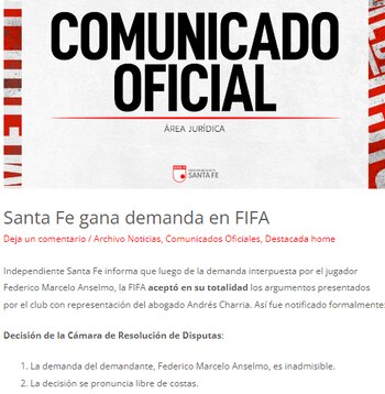 Santa Fe ganó ante la