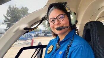 Abi Cruz, mujer piloto
