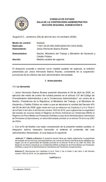 As medidas adotadas pelo governo podem contrariar a lei 2.381 de 2024 – Conselho de Estado