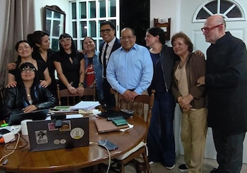 La Red de Apoyo de Brenda Quevedo y sus abogado la acompañaron durante el proceso.
Crédito: X/ @RedDeApoyoBQ
