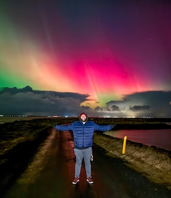 Las tormentas solares generan espectaculares