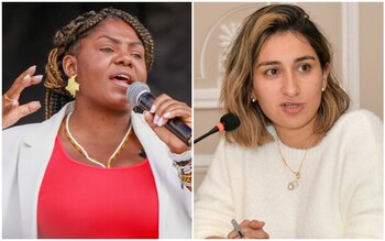 Francia Márquez y Laura Sarabia