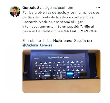 El tweet que generó la