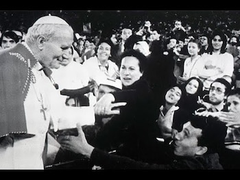 Papa Juan Pablo II en Colombia