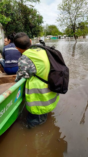 Hay uno 5.000 evacuados en