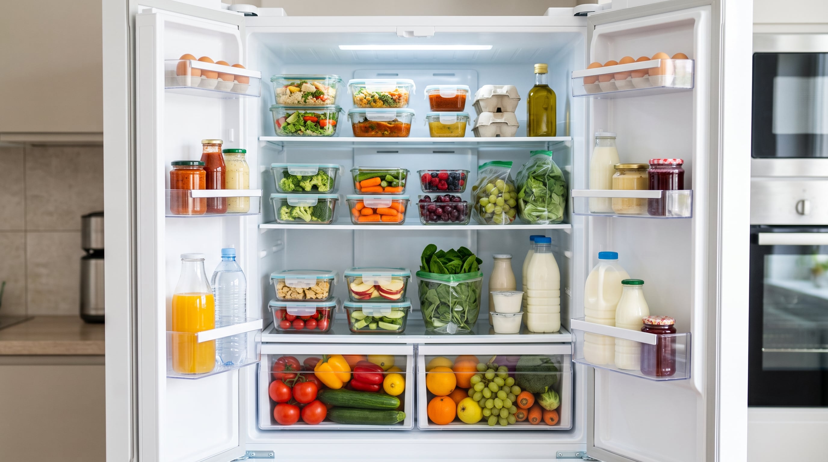 Mantener una temperatura de entre 4 y 6°C ayuda a conservar los alimentos sin aumentar el gasto energético. (Imagen Ilustrativa Infobae)