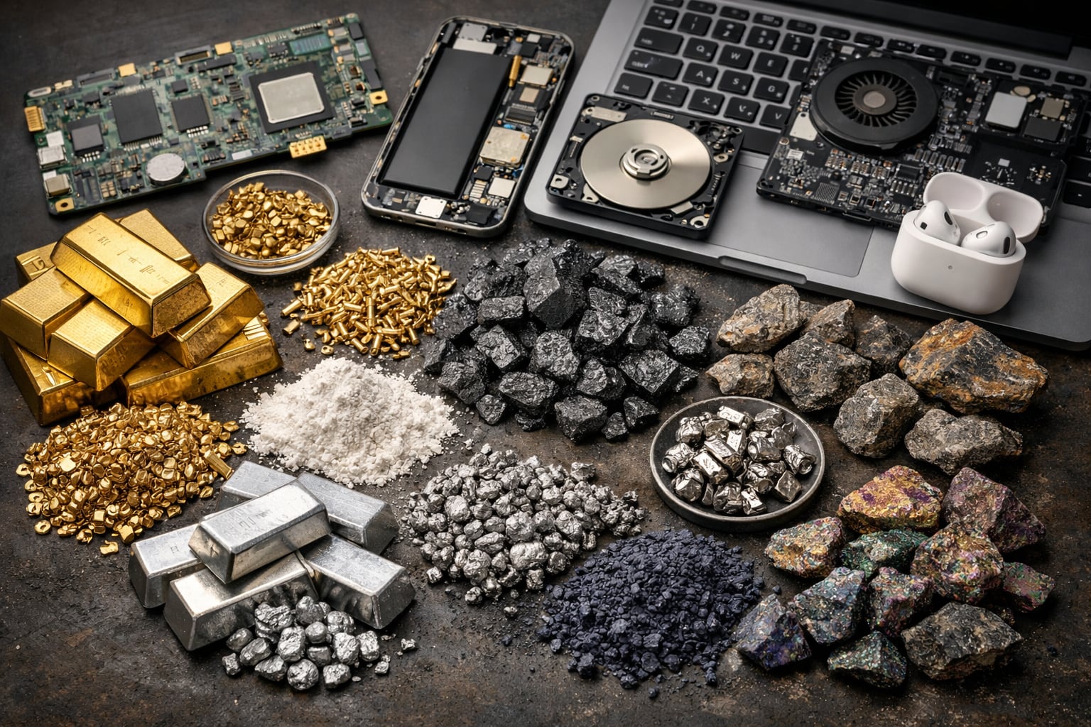 Estados Unidos busca alianzas para resguardar los minerales críticos frente a la competencia china. (Imagen Ilustrativa Infobae)