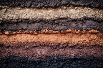 1ï¸âƒ£ Several layers of soil