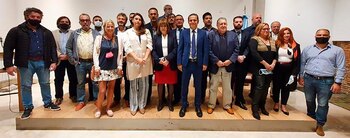 Algunos de los participantes del