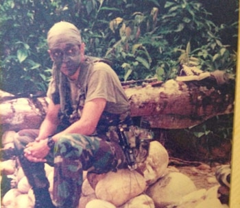 El militar venezolano, en una