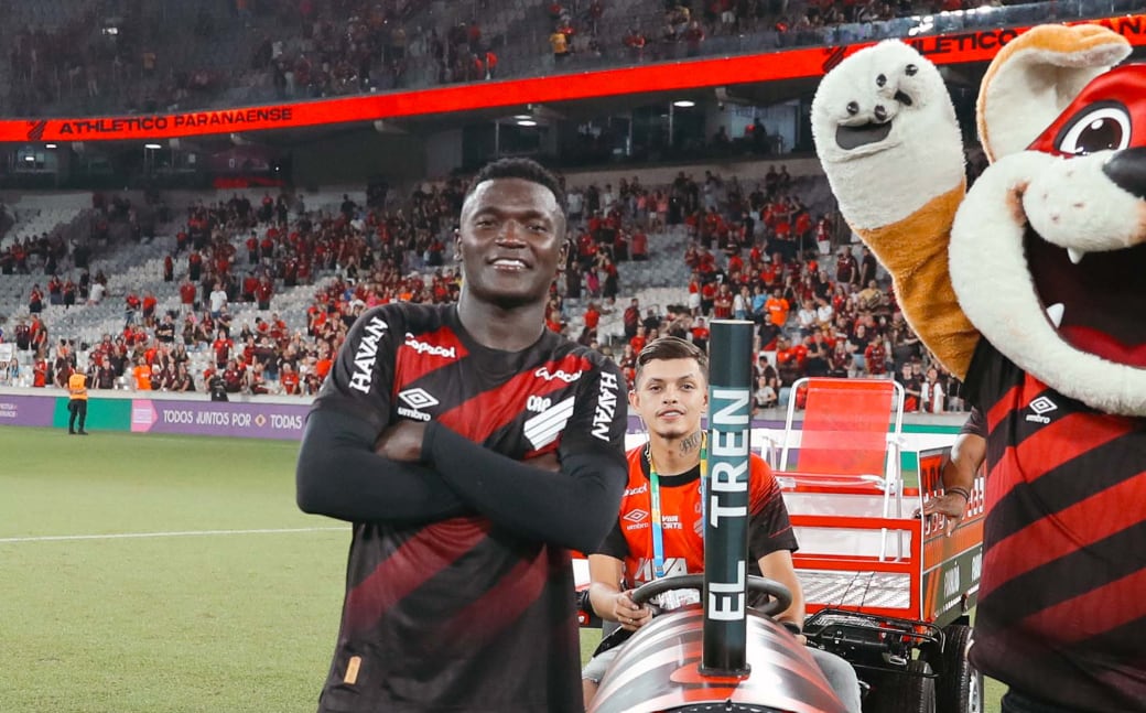 Kevin Viveros se ha convertido en una figura clave para Athletico Paranaense en la temporada 2026 - crédito Athletico Paranaense