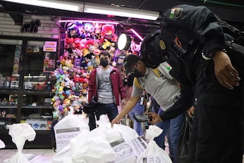 La Secretaría de Economía, por medio del IMPI, busca frenar la piratería en la CDMX.
Crédito: X/ @SSC_CDMX