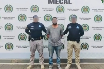La detención de este sujeto se produjo en la ciudad de Cali - crédito Policía Nacional de Colombia