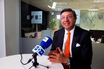 El secretario general de la Comunidad Andina de Naciones (CAN), Jorge Hernando Pedraza. EFE/Rafael Cañas/Archivo