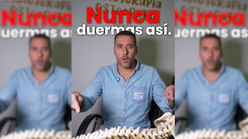 Rafael Perales, fisioterapeuta: “Nunca duermas