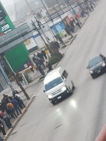 Por el trafico intenso en