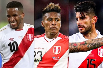 Farfán, Zambrano y Aquino vuelven a la selección peruana