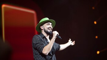 Abel Pintos en el Movistar