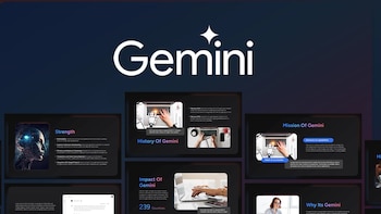 Gemini ofrece varias plantillas para
