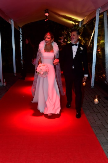 Andrea Ghidone y Pablo Otero celebraron su casamiento