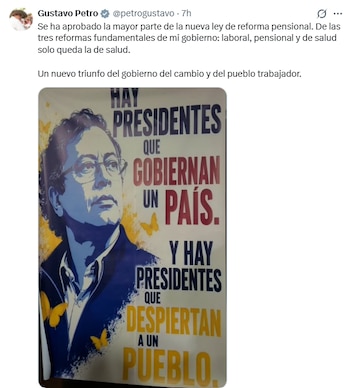 El expresidente de la República señaló que solo falta que se defina la propuesta de cambios en el sistema de salud colombiano - @petrogustavo/X