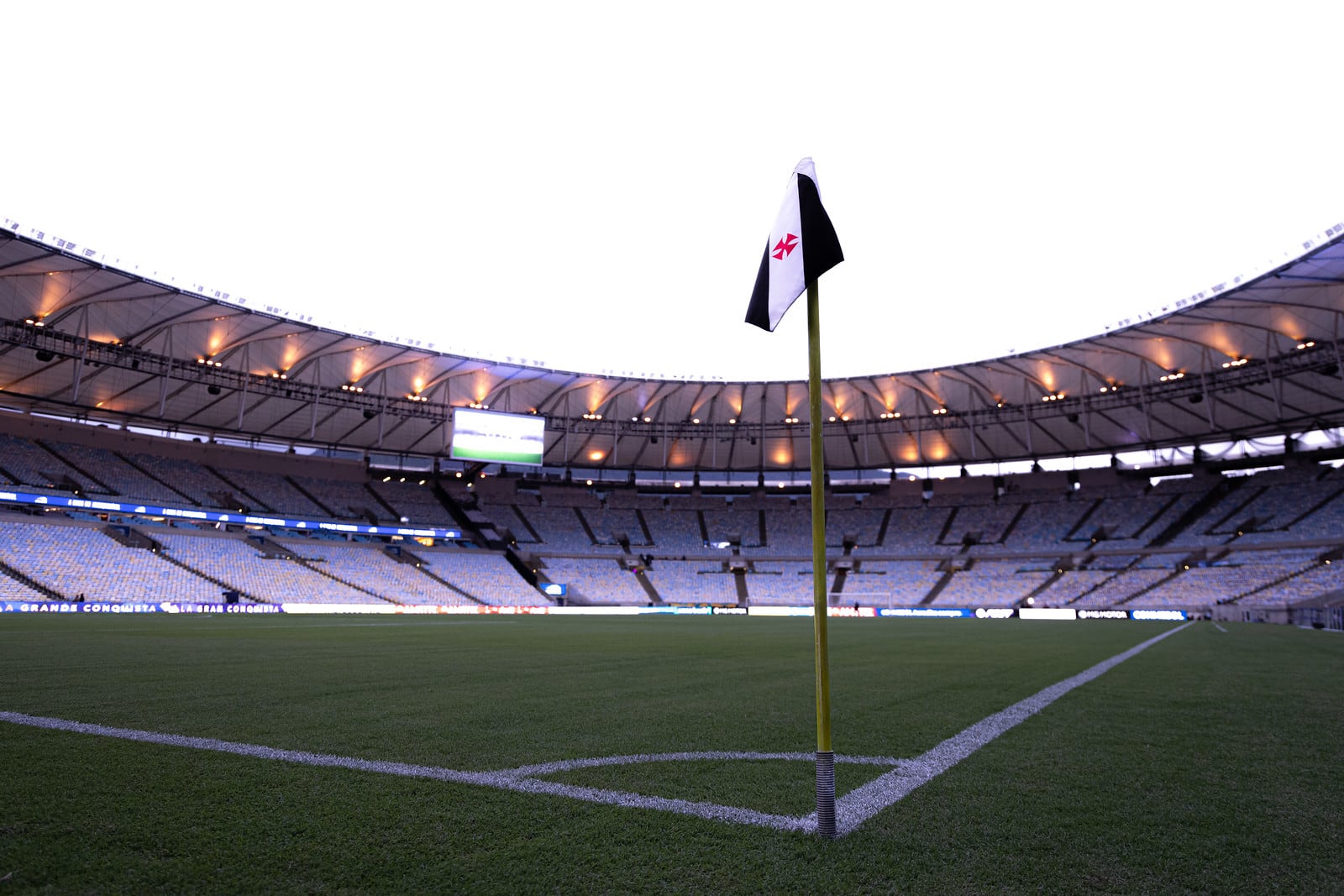 El estadio Maracaná donde se definirá al primer finalista de la Copa Sudamericana 2026 (@Vascodagama)
