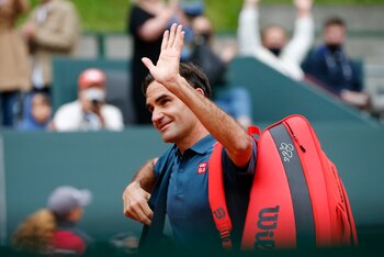 Roger Federer volvió al circuito