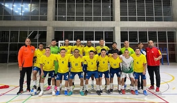 Ellos son la selección Colombia de fútbol de salón para sordos - crédito Fecoldes Colombia