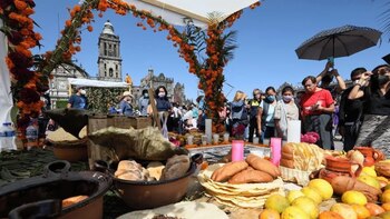 Megaofrenda de Día de Muertos: