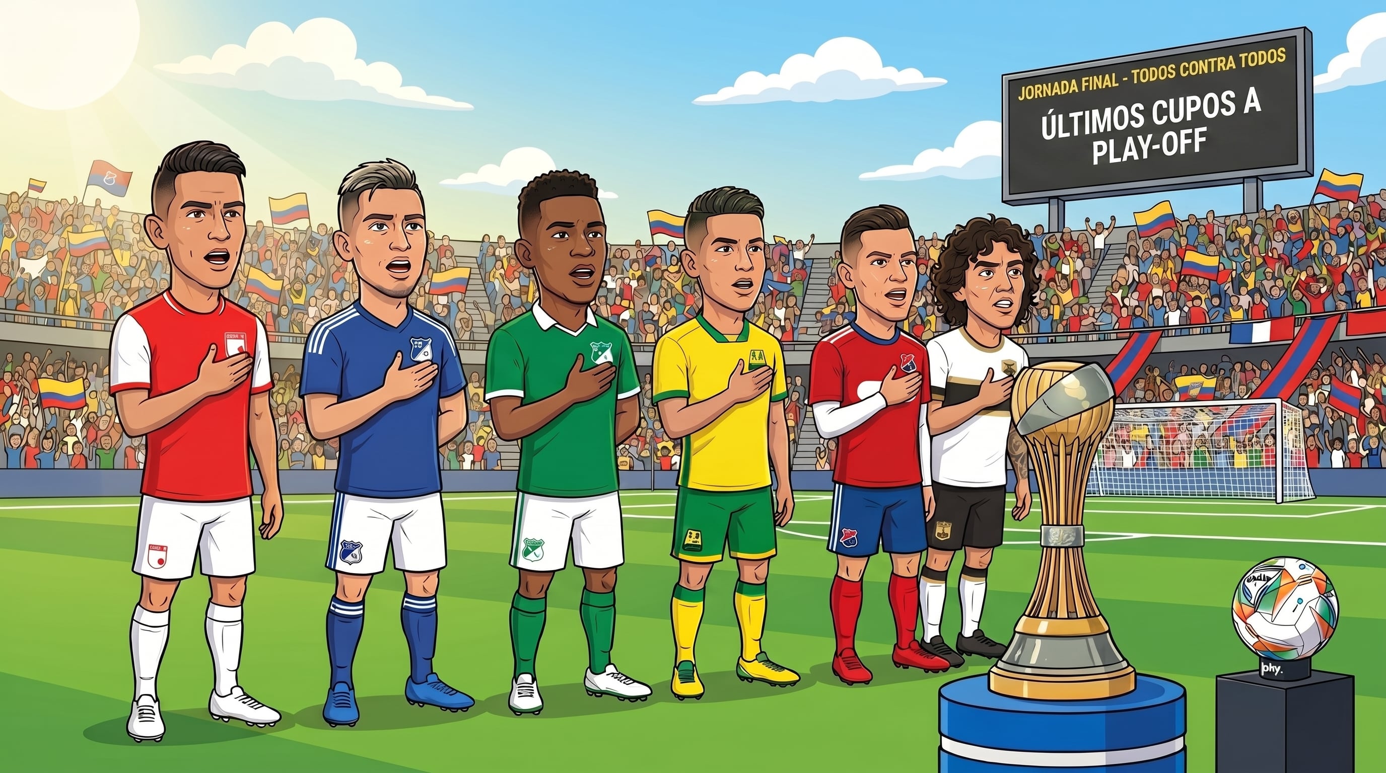 EN VIVO – Fecha 19 de la Liga BetPlay I-2026: seis equipos en busca de los dos cupos restantes para los ‘Play-Off’ del fútbol colombiano