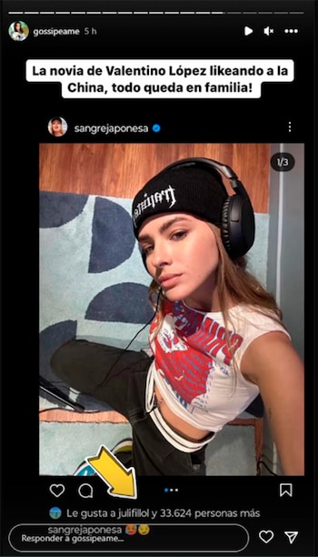 El "me gusta" de Julieta