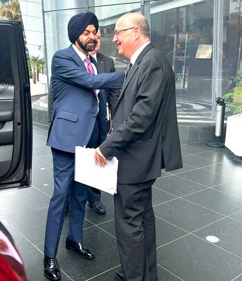 El presidente del Banco Mundial,