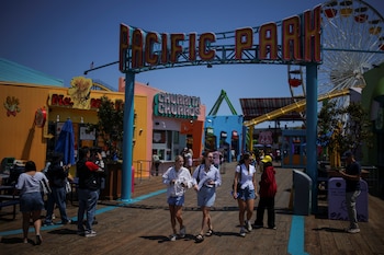 El informe de RAND Corporation determinó que más del 70 % de los robos y asaltos ocurrió en el 5 % del territorio de Santa Monica (REUTERS/Daniel Cole)