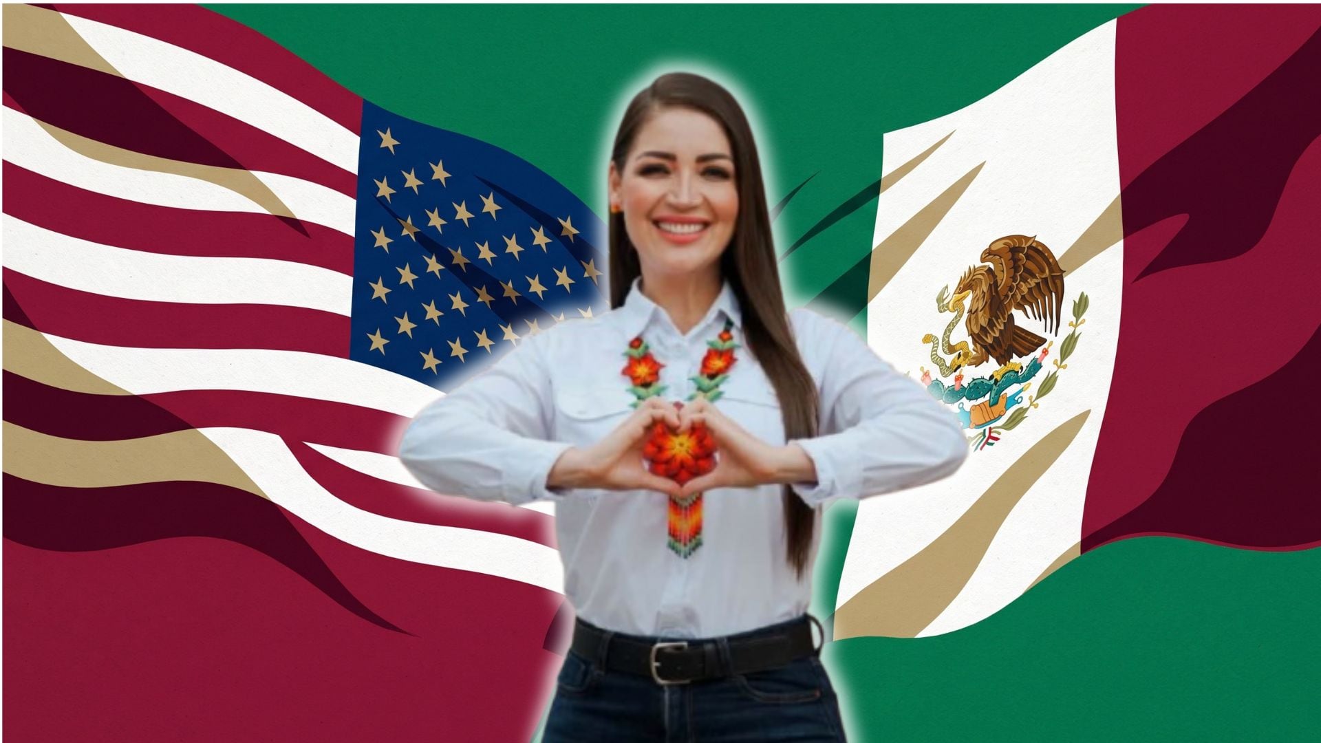 Jasmine Bugarín habla sobre el proceso para renunciar a su nacionalidad estadounidense. (Anayeli Tapia/Infobae)