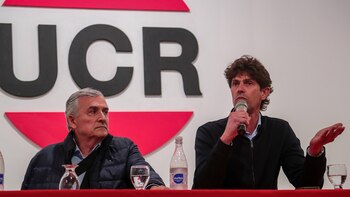 Gerardo Morales y Martín Lousteau