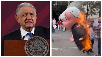 El presidente López Obrador habló
