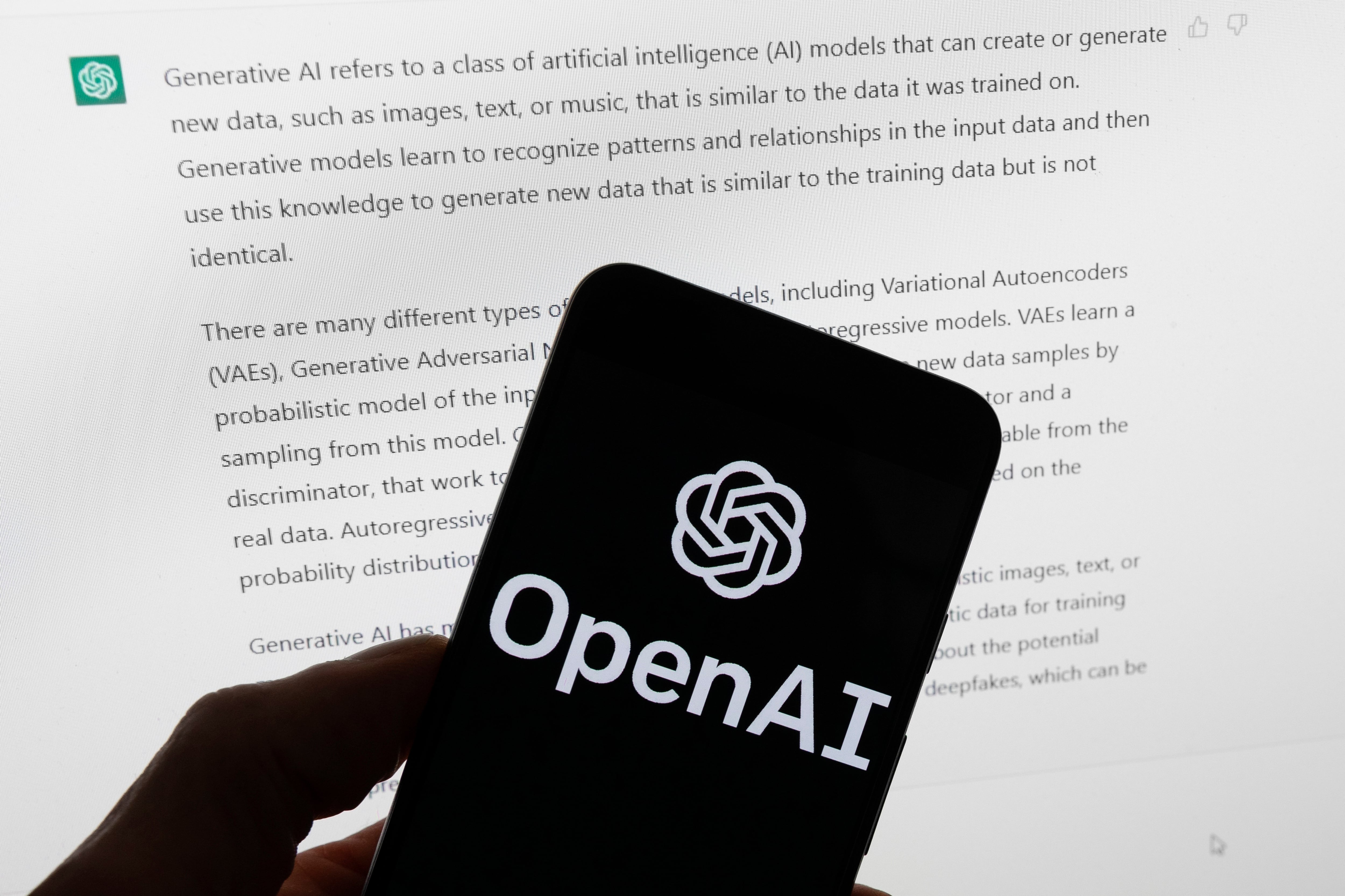 OpenAI ofrece este servicio para que las empresas puedan crear sistemas automatizados. (AP Foto/Michael Dwyer, Archivo)