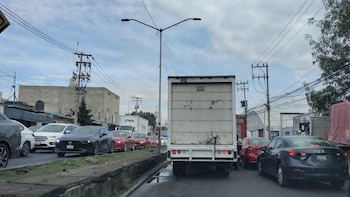 Automovilistas reportaron que la carretera